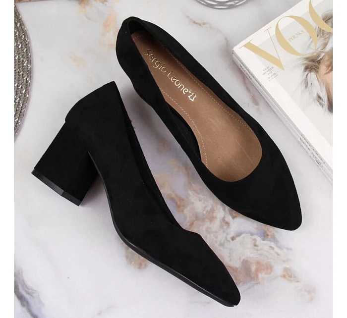 Dámské lodičky SK358A černé - Sergio Leone