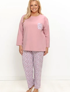 3655 DÁMSKÉ DLOUHÉ PYŽAMO AGNESSA 2XL–3XL