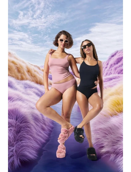 sloggi GO Sense Spaghetti Top - BLACK - SLOGGI BLACK - SLOGGI