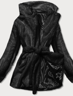 Černá dámská bunda  s límcem model 16151699 - Ann Gissy