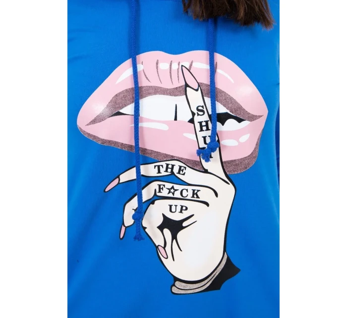 Šaty s delšími zády a barevným chrpovým potiskem Šaty s delšími zády a barevným chrpovým potiskem