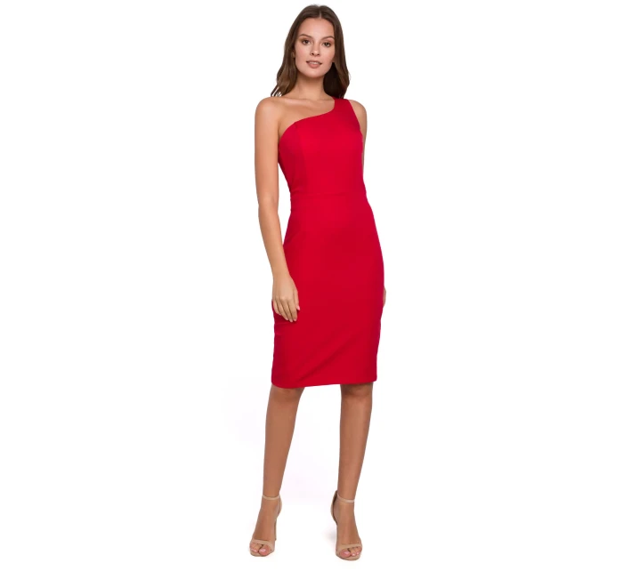 Dámské šaty K003 Červená - Makover