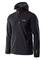 Pánská bunda Caen M 92800282249 Černá s červenou - Hi-Tec