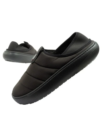 Pánské boty Crocs Classic Puff Moc pantofle black insulated