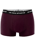 Le Coq Sportif pánské boxerky 3PAK černé šedé vínové Le Coq Sportif pánské boxerky 3PAK černé šedé vínové
