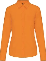 Kariban K 549 Popelínová halenka "Jessica" s dlouhým rukávem 20.K549 orange