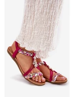 Dámské Plážové Sandály S Pásky A Přezkami Fuchsie model 21693400 - Artiker Dámské Plážové Sandály S Pásky A Přezkami Fuchsie model 21693400 - Artiker