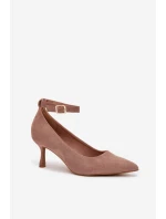 lodičky s tmavě béžové model 21757663 - Boto