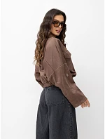 Bunda MI KR 931733.99, hnědá Bunda MI KR 931733.99, hnědá