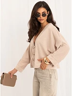 Sweter MI SW model 22340814 beżowy - FPrice Sweter MI SW model 22340814 beżowy - FPrice
