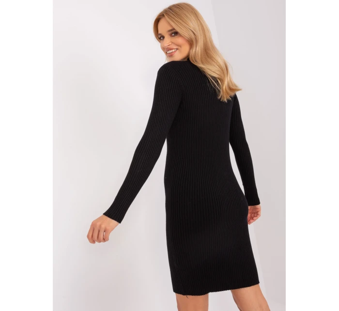 Sukienka PM SK model 18955486 czarny - FPrice Sukienka PM SK model 18955486 czarny - FPrice