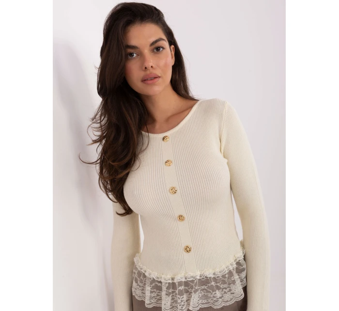 Sweter PM SW model 21334909 jasny beżowy - FPrice