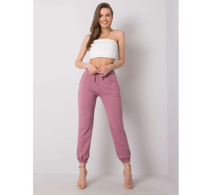 Tepláky RV DR 6120.03P tmavě růžová