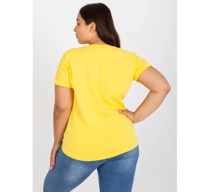 Tričko RV TS 7776.02P žlutá