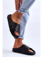 Dámské lehké pěnové pantofle Big Star Černé