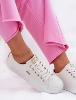 Dámské tenisky z ECO kůže Big Star – bílé