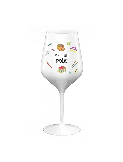Personalizovaná nerozbitná sklenice pro paní učitelku/pana učitele (pomůcky) Personalizovaná nerozbitná sklenice pro paní učitelku/pana učitele (pomůcky)