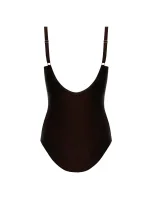 Dámské jednodílné plavky S8030CH3 Gold7 černé - Self