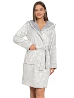 Dámský župan E06-5517 sv. šedý - Cocoon