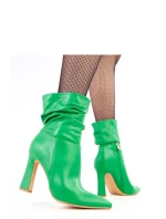 Boty na podpatku model 218538 Solea Boty na podpatku model 218538 Solea