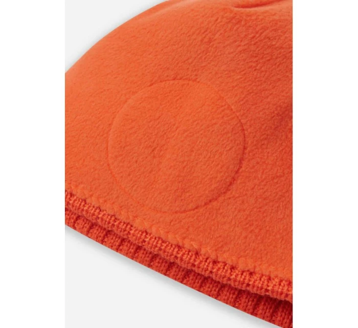 Dětská zimní čepice  Red Orange Junior z vlny oranžové barvy model 21349674 - Reima