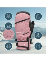 Zimní rukavice Meteor Hazy M růžová/černá