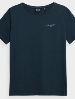 Dámské tričko H4Z22TSD028 TMAVĚ MODRÉ