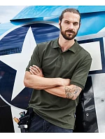 JN Pánské pracovní elastické bio polo Solid 02. navy model 22532009 - Daiber JN Pánské pracovní elastické bio polo Solid 02. navy model 22532009 - Daiber