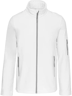 Kariban K 401 Pánská 3-vrstvá softshellová bunda 20.K401 white