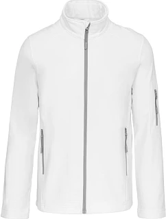 K 401 Pánská 3vrstvá softshellová bunda model 22508708 white - Kariban
