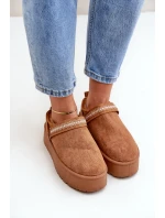 Sněhule S Dekorativním Vyšíváním Camel Selithria