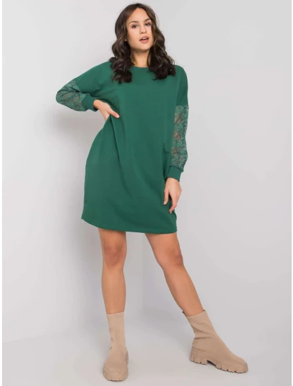 Šaty RV SK 7345.73 tmavě zelená Šaty RV SK 7345.73 tmavě zelená