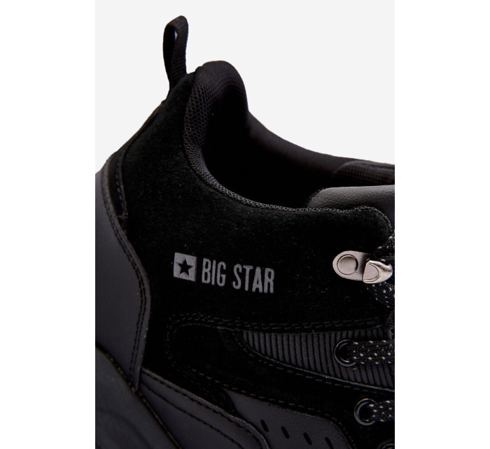 Zateplené pánské sportovní boty Black Big Star