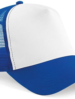 Beechfield B 640 5 panelová Trucker kšiltovka 53.0640 bright royal/white