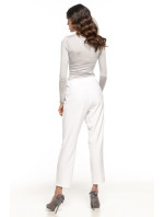 Dámské kalhoty  bílé  model 18614676 - Tessita