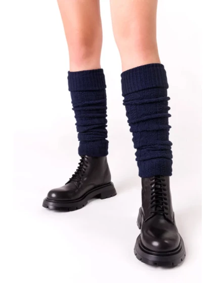 Dámské vlněné návleky 095 Tmavě modrá - Steven Dámské vlněné návleky 095 Tmavě modrá - Steven