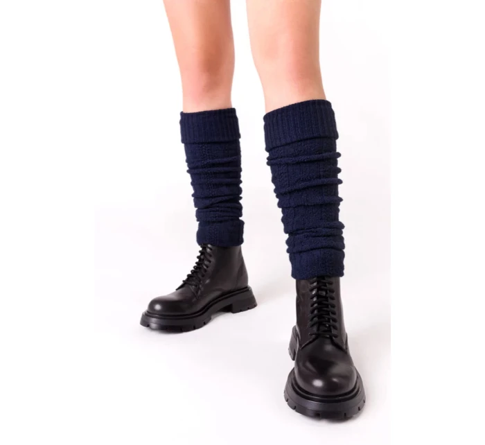 Dámské vlněné návleky 095 Tmavě modrá - Steven Dámské vlněné návleky 095 Tmavě modrá - Steven