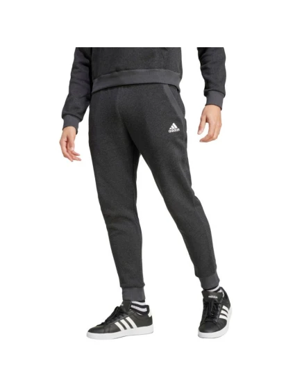 Pánské kalhoty adidas Seasonal Essentials Mélange grey IW6357 Pánské kalhoty adidas Seasonal Essentials Mélange grey IW6357