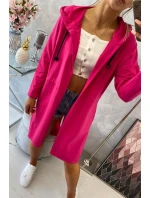 Sukně s delšími zády fuchsiová