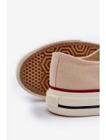 Nízké dámské tenisky Big Star NN274272 béžové Nízké dámské tenisky Big Star NN274272 béžové