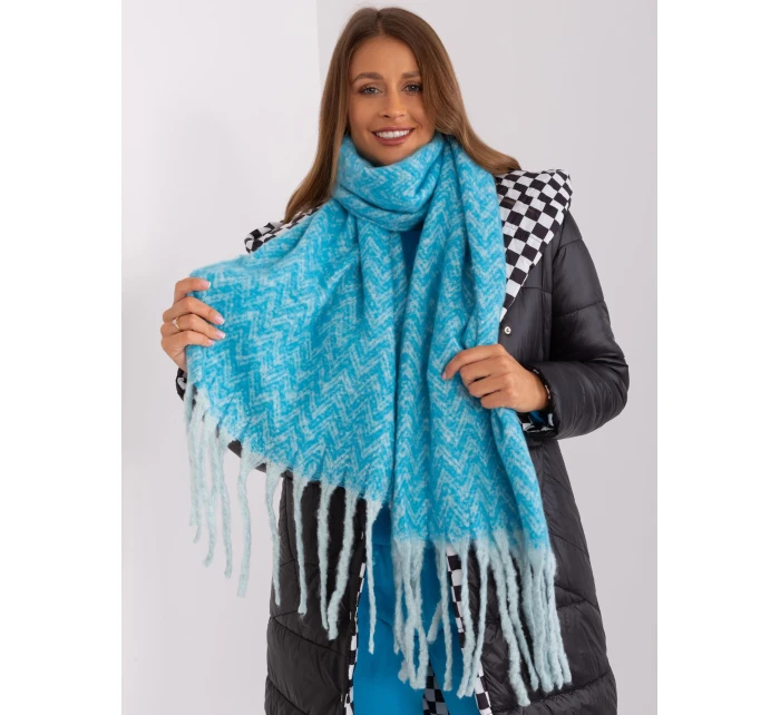 Szalik AT SZ model 18985146 niebieski - FPrice