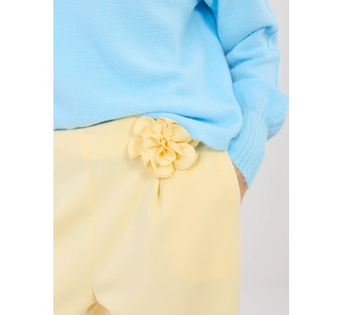 Kalhoty IT SP 22197.61 světle žluté