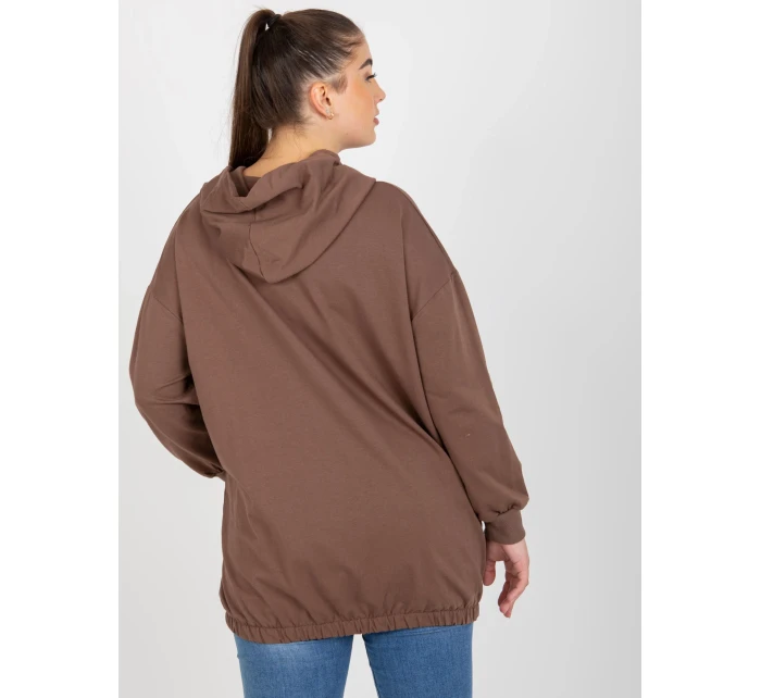 Mikina RV BL 8302.78 hnědá Mikina RV BL 8302.78 hnědá