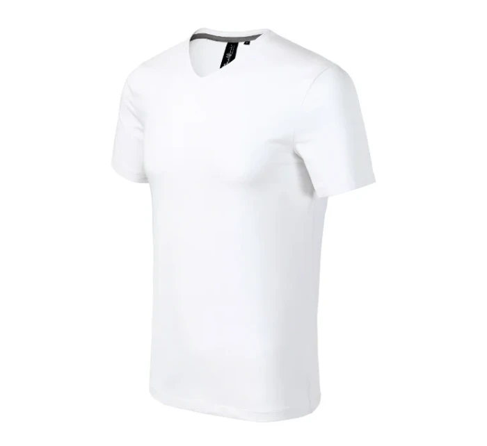 Action V-neck tričko pánské bílá