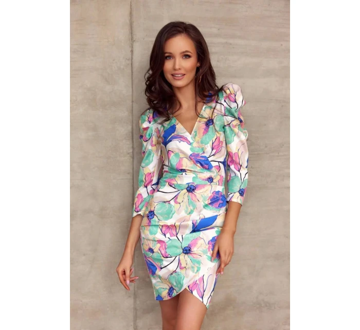 Dámské šaty model 18909744 mix barev Roco - Roco Fashion Dámské šaty model 18909744 mix barev Roco - Roco Fashion