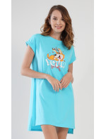 Dámská noční košile s krátkým rukávem Love model 17360693 - Vienetta