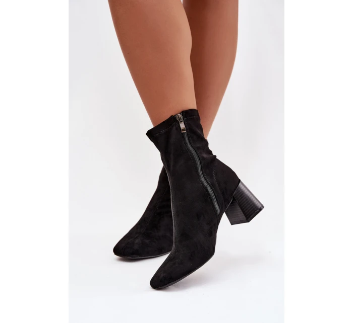 Boty na podpatku  model 221123 Step in style