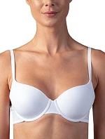 Dámská vyztužená podprsenka MICROFIBRE PADDED BRA - BELLINDA - bílá