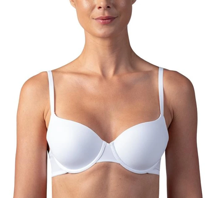Dámská vyztužená podprsenka MICROFIBRE PADDED BRA - BELLINDA - bílá