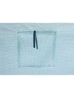 ZAHRADNÍ TUNEL 300x600x200 cm PE KONSTRUKCE ZELENÁ OCEL